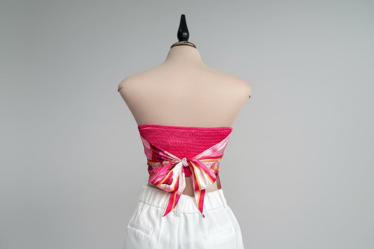 Top Pañuelo Floral