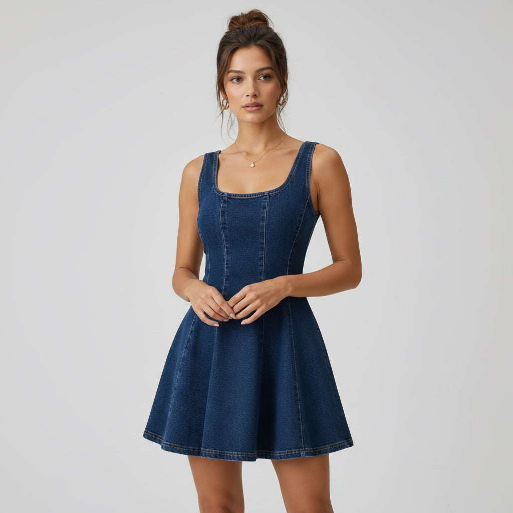 Vestido Mini Denim Classic
