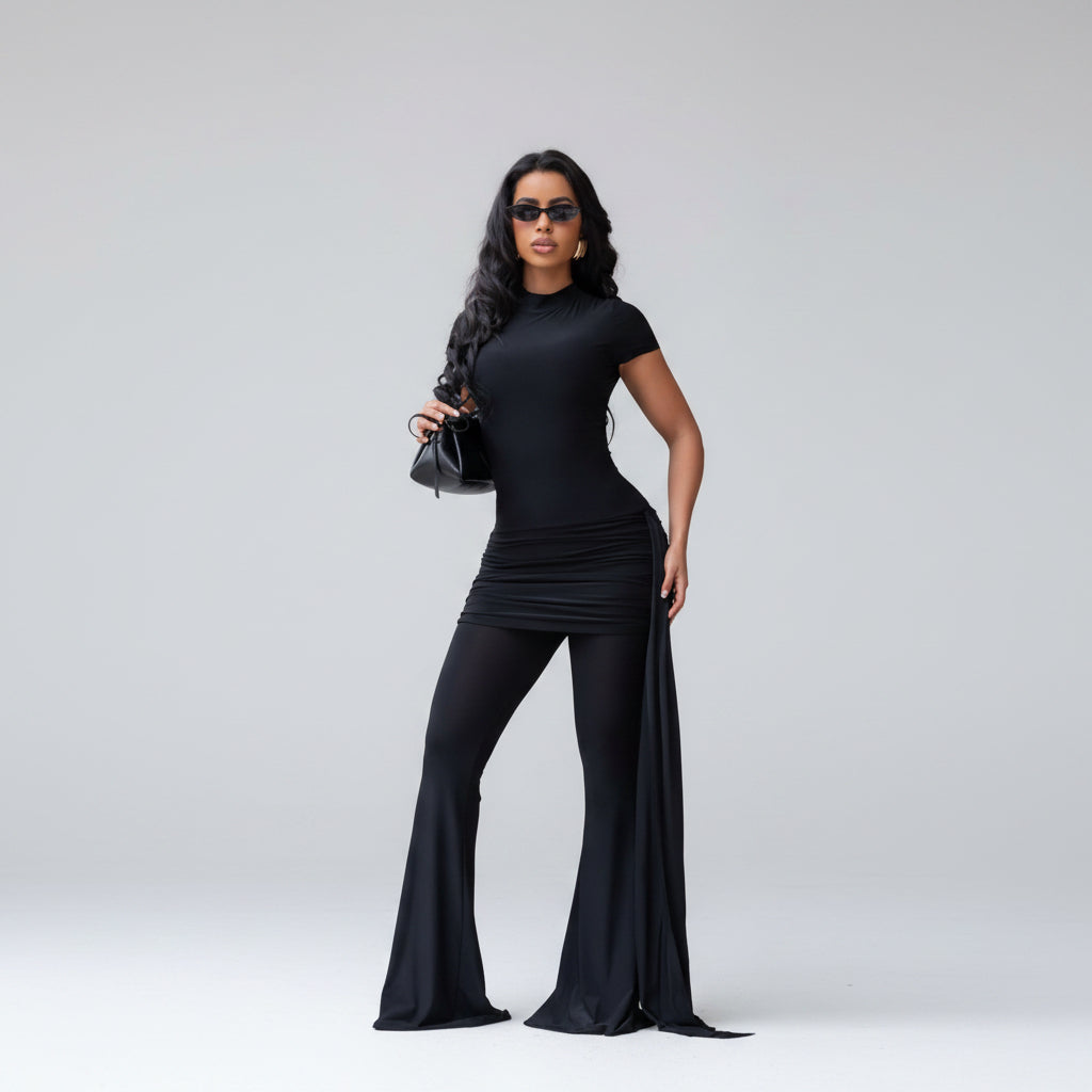 Conjunto Negro Escultural